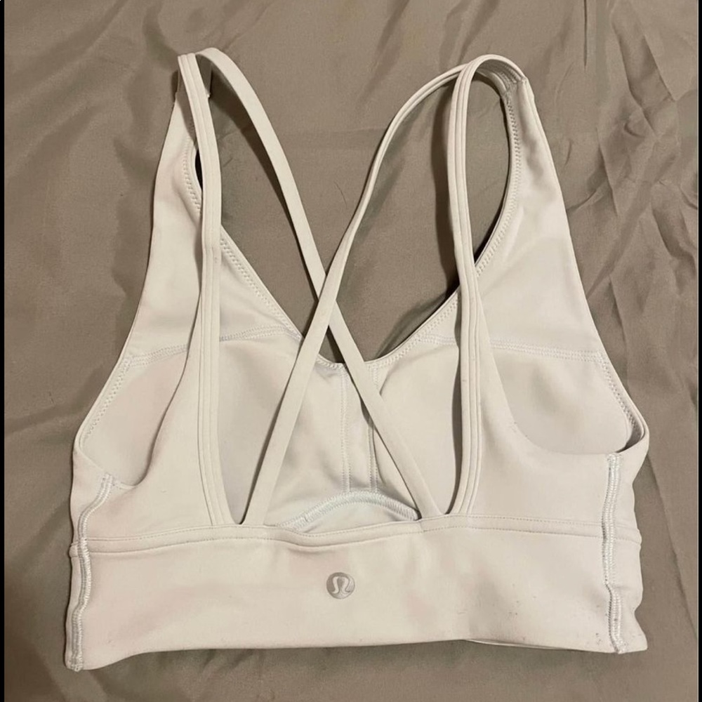💙 LULULEMON. - BNWOT In Alignment Longline - Size 2, Ocean Air - Picture 3 of 7